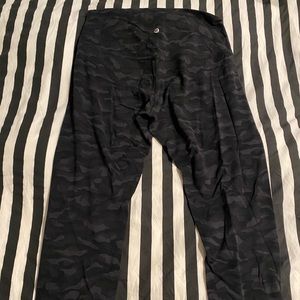 Lululemon black camo leggings